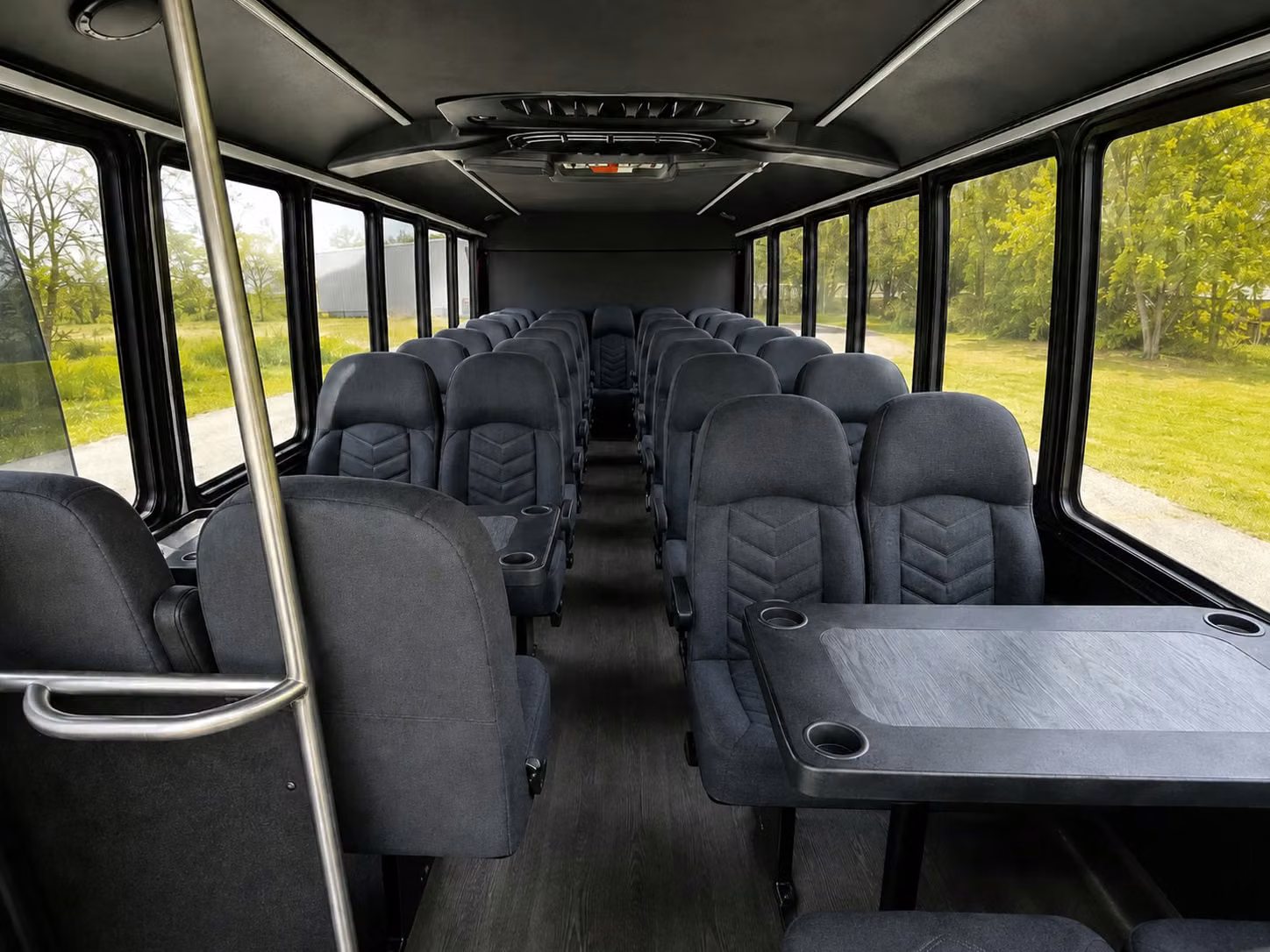 20 passenger minibus inside