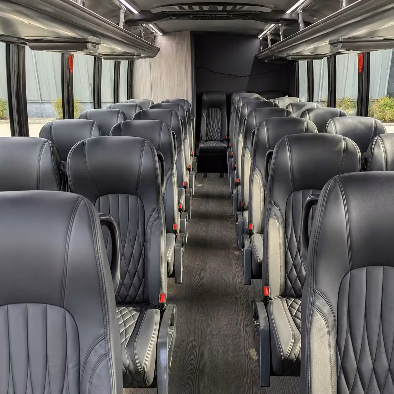 28 passenger minibus inside