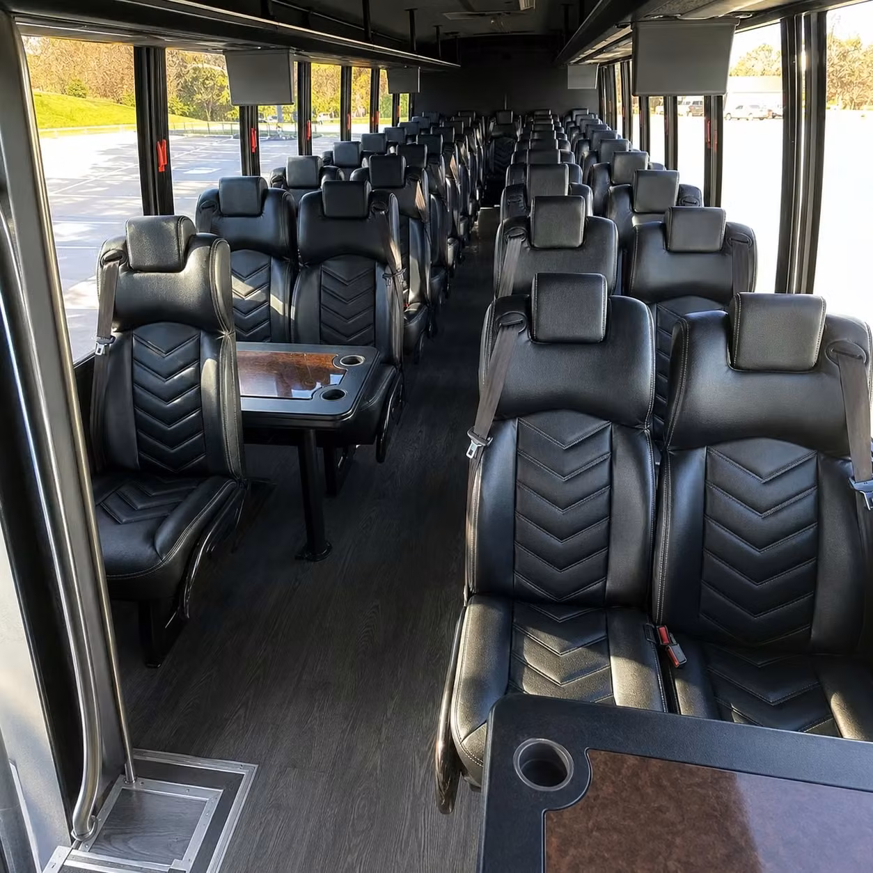 35 passenger minibus interior