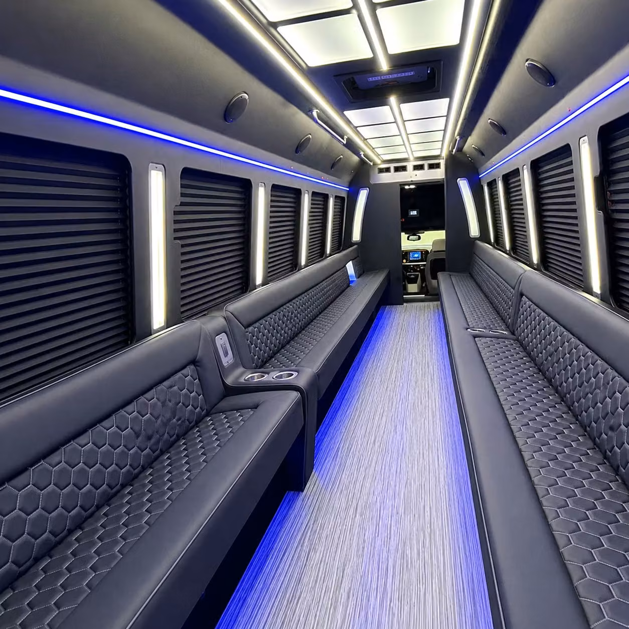 party bus interior