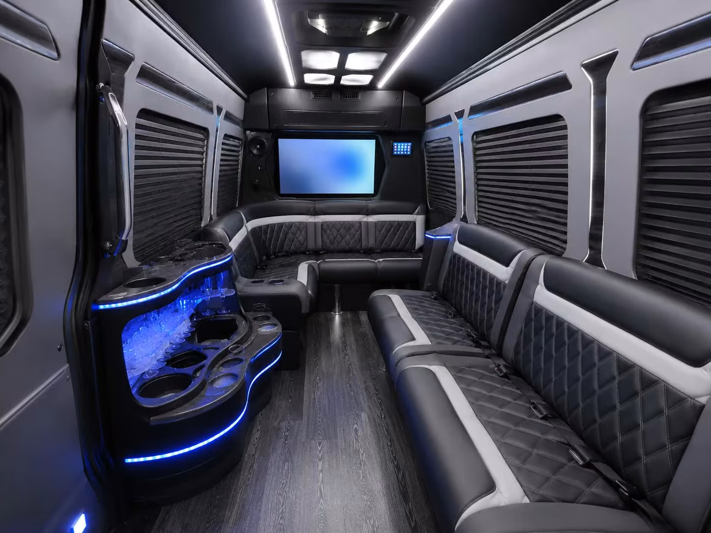 sprinter limousine inside