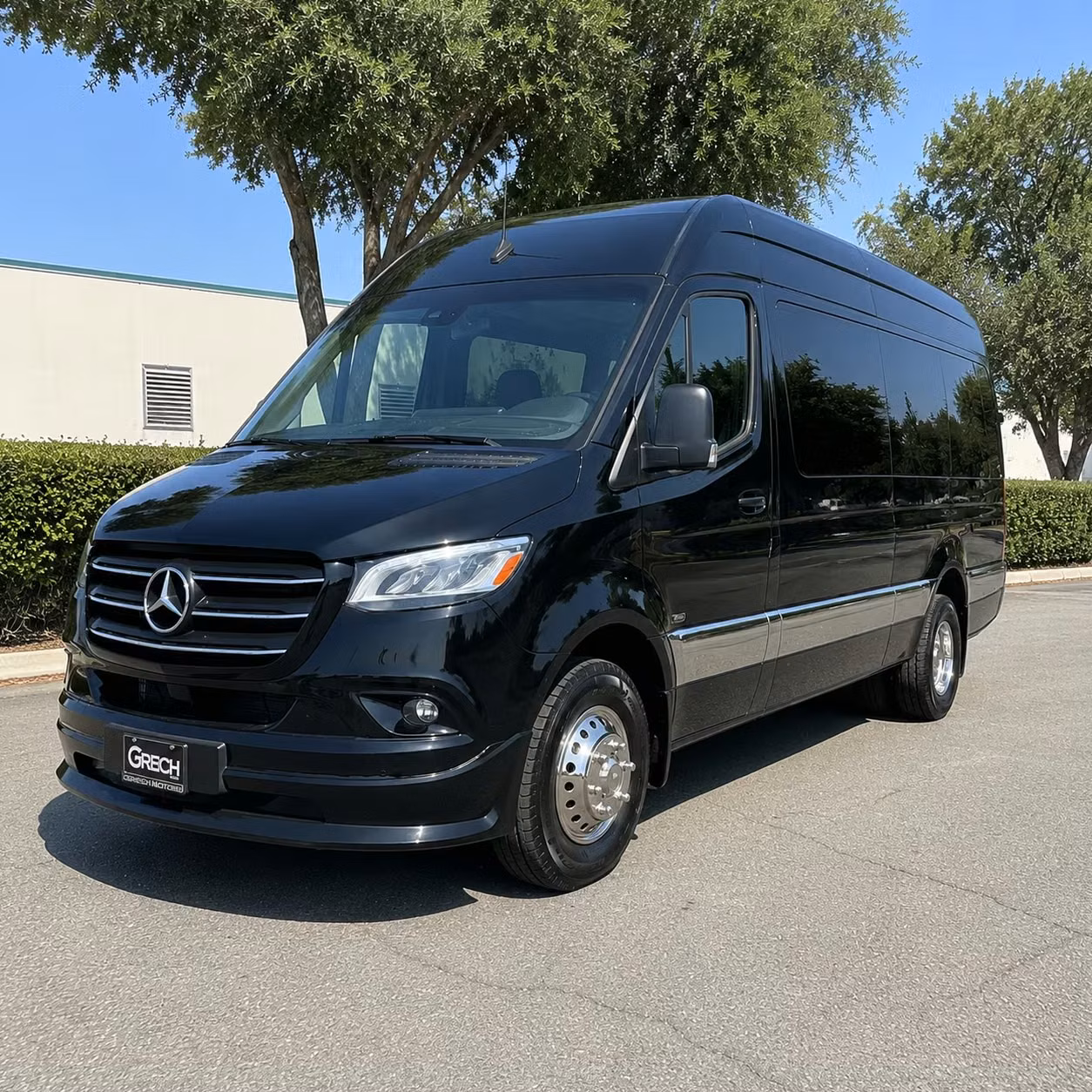 sprinter van with driver